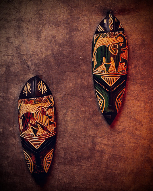 Masque en bois