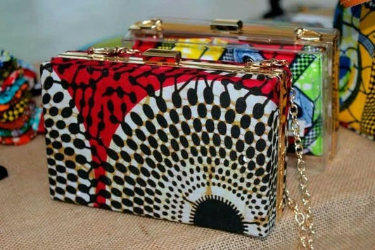 Wax Lover_Pochette / Minaudière wax